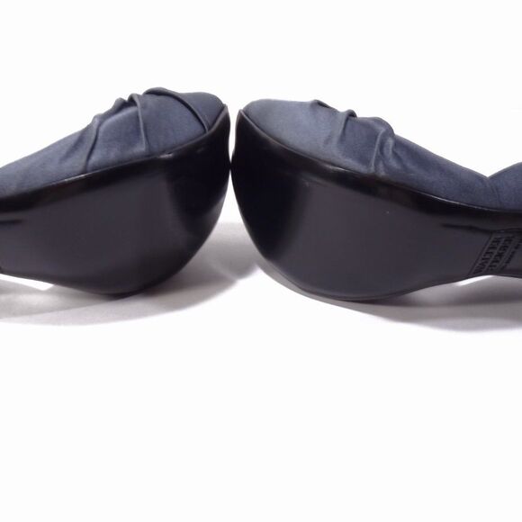 VINTAGE NEW FABULOUS RARE FIND Walter Steiger High Satin Pumps Sz 37.5 NIB 895 - Picture 8 of 9